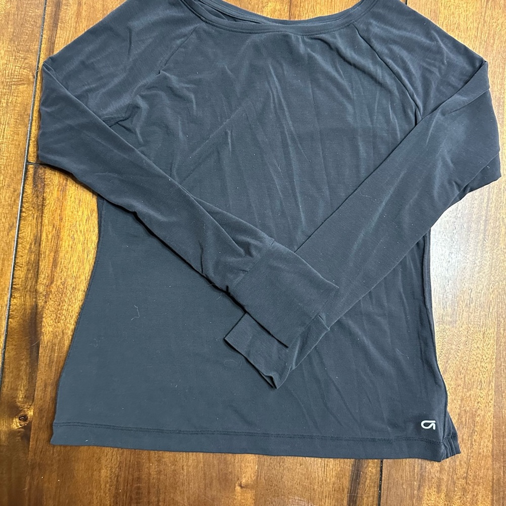 Gap Women’s Breathe Black Long Sleeve Top Size Small